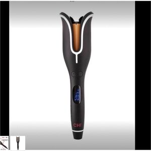 Chic Black and Gold Hair Curler